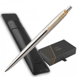 ΣΤΥΛΟ PARKER JOTTER STAINLESS STEEL GT + BLK PU