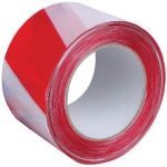 ΤΑΙΝΙΑ ΣΗΜΑΝΣΕΩΣ LOGO 50mmX200m ΛΕΥΚΗ-ΚΟΚΚΙΝΗ