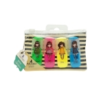 ΜΑΡΚΑΔΟΡΟΙ ΥΠΟΓΡΑΜΜΙΣΕΩΣ 5mm GORJUSS 691GJD01 (σετ 4τμχ)