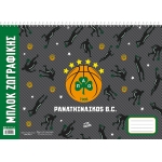 ΜΠΛΟΚ ΖΩΓΡΑΦΙΚΗΣ ΠΑΟ Μπάσκετ 2 (DB.010) 30φ.