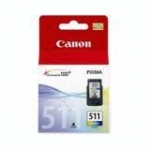 ΜΕΛΑΝΙ CANON CL-511 COLOR 2972B001