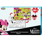 PUZZLE ΧΡΩΜΑΤΙΣΜΟΥ 2 ΟΨΕΩΝ 100ΤΕΜ MINNIE LUNA 000562639