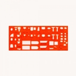 ΣΤΕΝΣΙΛ ΕΙΔΩΝ ΥΓΙΕΙΝΗΣ 1:50  PARALLILO