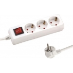 ΠΟΛΥΠΡΙΖΟ 3 ΘΕΣΕΩΝ/ΔΙΑΚΟΠΤΗ & ΚΑΛΩΔΙΟ 1,5m