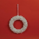 ΣΤΕΦΑΝΙ ΑΠΟ ΦΕΛΙΖΟΛ ΜΕ GLITTER 22εκ.