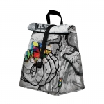 ΤΣΑΝΤΑΚΙ ΦΑΓΗΤΟΥ Graffiti Roll Top Hand Rubiks 266312