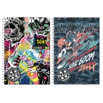 ΤΕΤΡΑΔΙΟ ΣΠΙΡΑΛ 2θεμ. Maui SHARKMAN RADNESS 339-37402 (17Χ25εκ.)