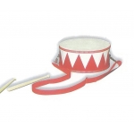 ΞΥΛΙΝΟ ΝΤΡΑΜ ΚΟΚΚΙΝΟ 20Χ20Χ10εκ ΝΕΧΤ 23902