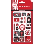 Αυτοκόλλητα Puffy - Ολυμπιακός Μπάσκετ 4