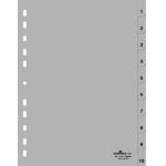 ΔΙΑΧΩΡΙΣΤΙΚΑ A4 ΠΛΑΣΤΙΚΑ ΓΚΡΙ 1-10