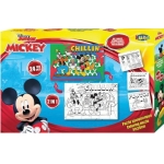 ΠΑΖΛ ΧΡΩΜΑΤΙΣΜΟΥ LUNA 2 ΟΨΕΩΝ MICKEY ΜΕ 3 ΣΕΛ ΧΡΩΜ 24 ΤΜΧ 562601