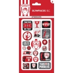 Αυτοκόλλητα Puffy - Ολυμπιακός Μπάσκετ 3