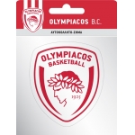 Αυτοκόλλητα σήμα μεγάλο - Ολυμπιακός Μπάσκετ 1