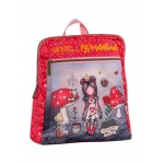 ΣΑΚΙΔΙΟ ΤΡΙΓΩΝΙΚΟ ΜΙΚΡΟ GRAFFITI SANTORO Red 237281