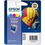 ΜΕΛΑΝΙ EPSON T020 COLOUR