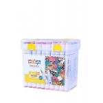 Μαρκαδόροι Ζωγραφικής M&G ZPMV8006 3mm με Διπλή Μύτη (60τμχ)