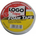 ΤΑΙΝΙΑ ΔΙΠΛΗΣ ΟΨΗΣ LOGO 19mmΧ5m ΑΦΡΩΔΗ