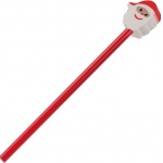 Χριστουγεννιάτικο μολύβι με σβήστρα Άγιος Βασίλης (21071)