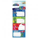 ΕΤΙΚΕΤΕΣ ΑΥΤΟΚΟΛΛΗΤΕΣ PJ MASKS 20 ΤΜΧ. 5 ΦΥΛΛΑ 484270
