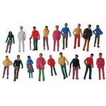 Ανθρώπινες φιγούρες μακέτας ΝΕΧΤ 31131 πλαστικές 2,5εκ. 1:75 (20τεμ.)