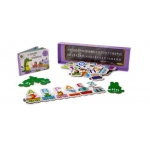 Το τρενάκι της αλφαβήτας - Βίβλιο και παζλ με 26 κομμάτια (ΣΑΒΒΑΛΑΣ) 34133