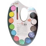 ΝΕΡΟΜΠΟΓΙΕΣ THE LITTLIES ΠΑΛΕΤΑ ΜΕ ΠΙΝΕΛΟ 12 ΧΡΩΜΑΤΑ