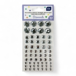 ΑΥΤΟΚΟΛΛΗΤΑ INTERDRUK 378262 DIAMONDS (62τμχ)
