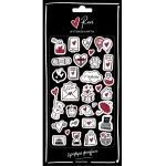 Αυτοκόλλητα Puffy  (Ρενέ) ΧΑΡΤΙΝΗ ΠΟΛΗ