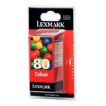 ΜΕΛΑΝΙ LEXMARK 80 COLOUR