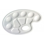 ΠΑΛΕΤΑ ΟΒΑΛ HERLITZ 8643033 /10 ΧΡΩΜΑΤΩΝ