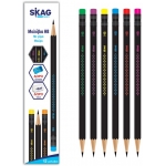 ΜΟΛΥΒΙΑ HB ΜΕ ΓΟΜΑ SKAG ΚΟΥΤΙ ΤΩΝ 12ΤΕΜ.