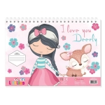 ΜΠΛΟΚ ΖΩΓΡΑΦΙΚΗΣ THE LITTLES Girl - Make Friends 647034 23X33εκ. 40Φ.