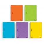 ΤΕΤΡΑΔΙΟ ΣΠΙΡΑΛ Skag Basic 17x25 1θ. (Διαφορα Χρωματα)