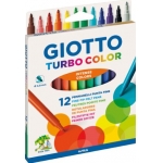 ΜΑΡΚΑΔΟΡΟΙ GIOTTO TURBO COLOR 12 ΧΡΩΜ.