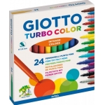 ΜΑΡΚΑΔΟΡΟΙ GIOTTO TURBO COLOR 24 ΧΡΩΜ.