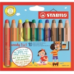 WOODY ARTY ΚΡΑΓΙΟΝ STABILO 880 SET/10