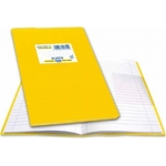 ΤΕΤΡΑΔΙΟ ΕΞΗΓΗΣΕΩΝ SKAG ΚΙΤΡΙΝΟ 17Χ25 100Φ