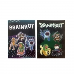 Τετράδιο Ριγέ Toikido Brainrot 343-10400 (Διάφορα Σχέδια) 17x25εκ. 40Φ.