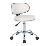 ΚΑΡΕΚΛΑ GLORY ΕΜ404,1 Λευκή σχεδιαστηρίου 47x39x67-78 εκ. (32939)