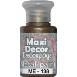 ΑΚΡΥΛΙΚΟ ΜΕΤΑΛΛΙΚΟ MAXI DΕCOR 60ML 138