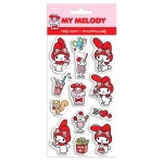 Αυτοκόλλητα Puffy - MY MELODY (THE LITTLIES)