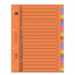 ΔΙΑΧΩΡΙΣΤΙΚΑ Α4 ΧΑΡΤΙΝΑ ΧΡΩΜΑΤΙΣΤΑ 1-20