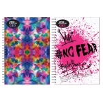 ΤΕΤΡΑΔΙΟ ΣΠΙΡΑΛ 2θεμ. No Fear COLOR TIE DYE QUEEN 348-21402 (17Χ25εκ.)