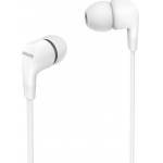 ΑΚΟΥΣΤΙΚΑ Philips TAE1105 In-ear Handsfree με Βύσμα 3.5mm Λευκό (TAE1105WT/00)