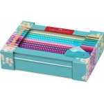 ΞΥΛΟΜΠΟΓΙΕΣ ΧΡΩΜΑΤΙΣΤΕΣ 20ΤΜΧ. FABER CASTELL ΣΕ ΜΕΤΑΛΛΙΚΗ ΚΑΣΕΤΙΝΑ + ΞΥΣΤΡΑ 201641