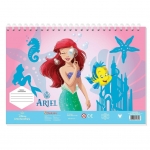 Μπλοκ Ζωγραφικης Princess Ariel 564988 23x33εκ. 40φ. (2 σχέδια)