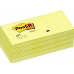 NOTES 3M 653 38Χ51mm ΚΙΤΡΙΝΑ (12x100φ.)