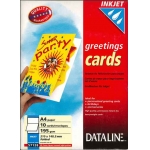 ΧΑΡΤΙ Α4 195gr 10τεμ. INKJET ΓΙΑ ΕΥΧΕΤΗΡΙΕΣ ΚΑΡΤΕΣ DATALINE (57128)