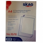 ΖΕΛΑΤΙΝΕΣ SKAG Α4 τυπου Π (0.10mm) 10τμχ