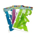 ΣΕΤ ΓΕΩΜΕΤΡΙΑΣ Flexy 30cm ΕΥΚΑΜΠΤΟ 4τμ